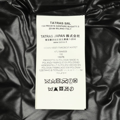 ダウンベスト ナイロン ブラック キッズ タトラス アウター TATRAS