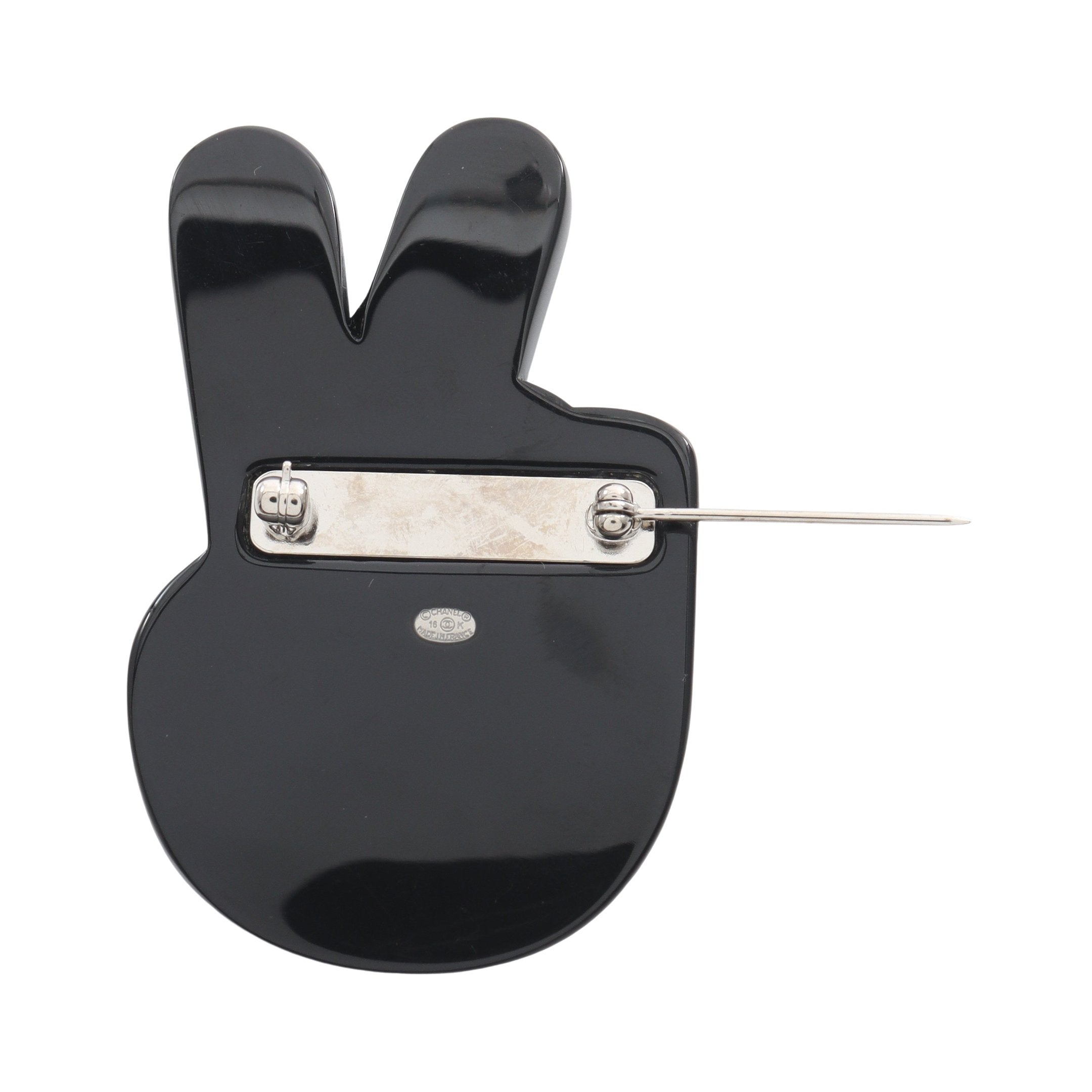 CHANEL ココマーク　ピースブローチ CHANEL（シャネル） 16K ココマーク ピース ブローチ ブルー系