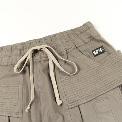 CREATCH CARGO DRAWSTRING PANTS カーゴパンツ コットン グレーベージュ リックオウエンスダークシャドウ ボトムス Rick Owens DRKSHDW