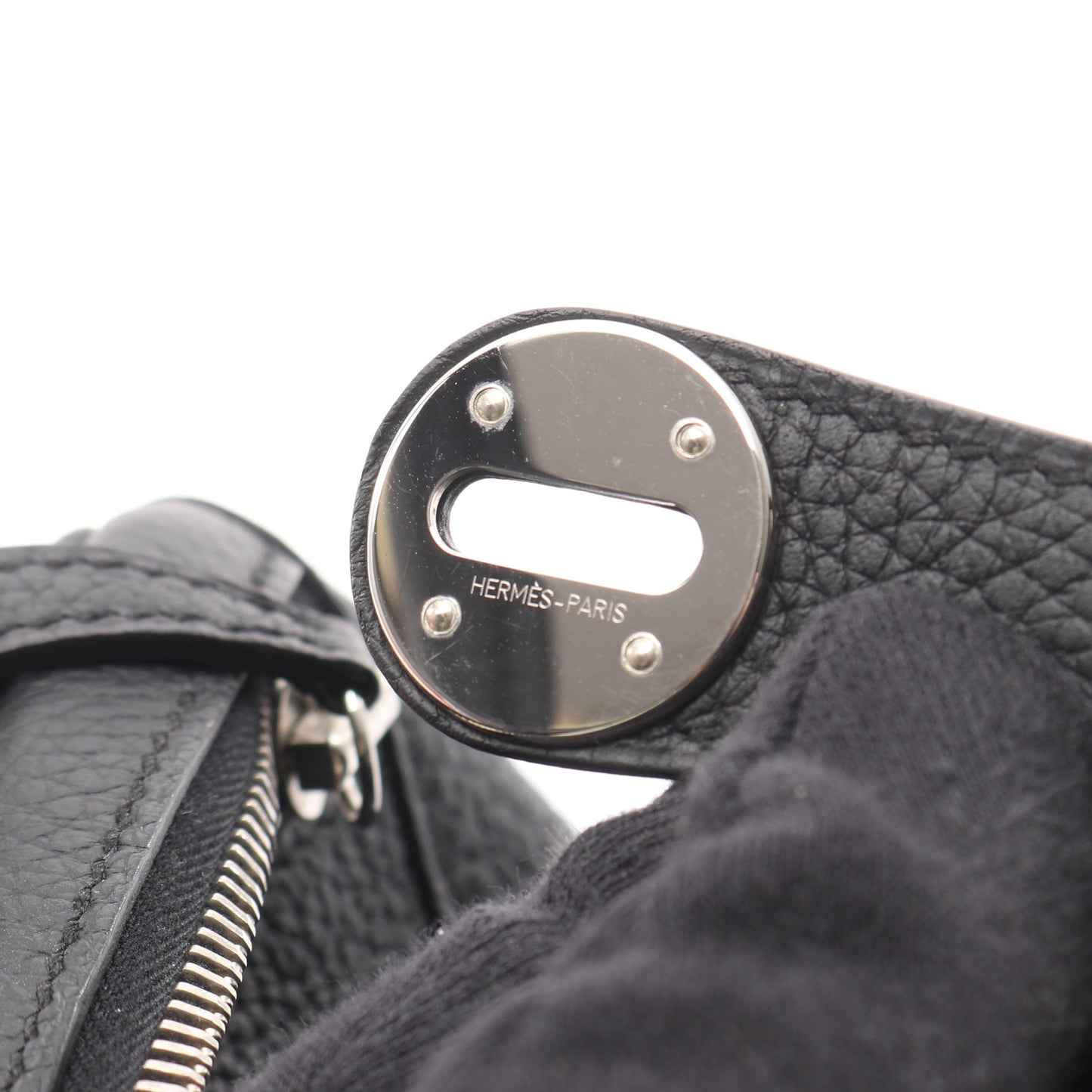 リンディ30 ショルダーバッグ トリヨンクレマンス ブラック シルバー金具 X刻印 エルメス バッグ HERMES