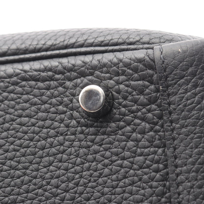 リンディ30 ショルダーバッグ トリヨンクレマンス ブラック シルバー金具 X刻印 エルメス バッグ HERMES
