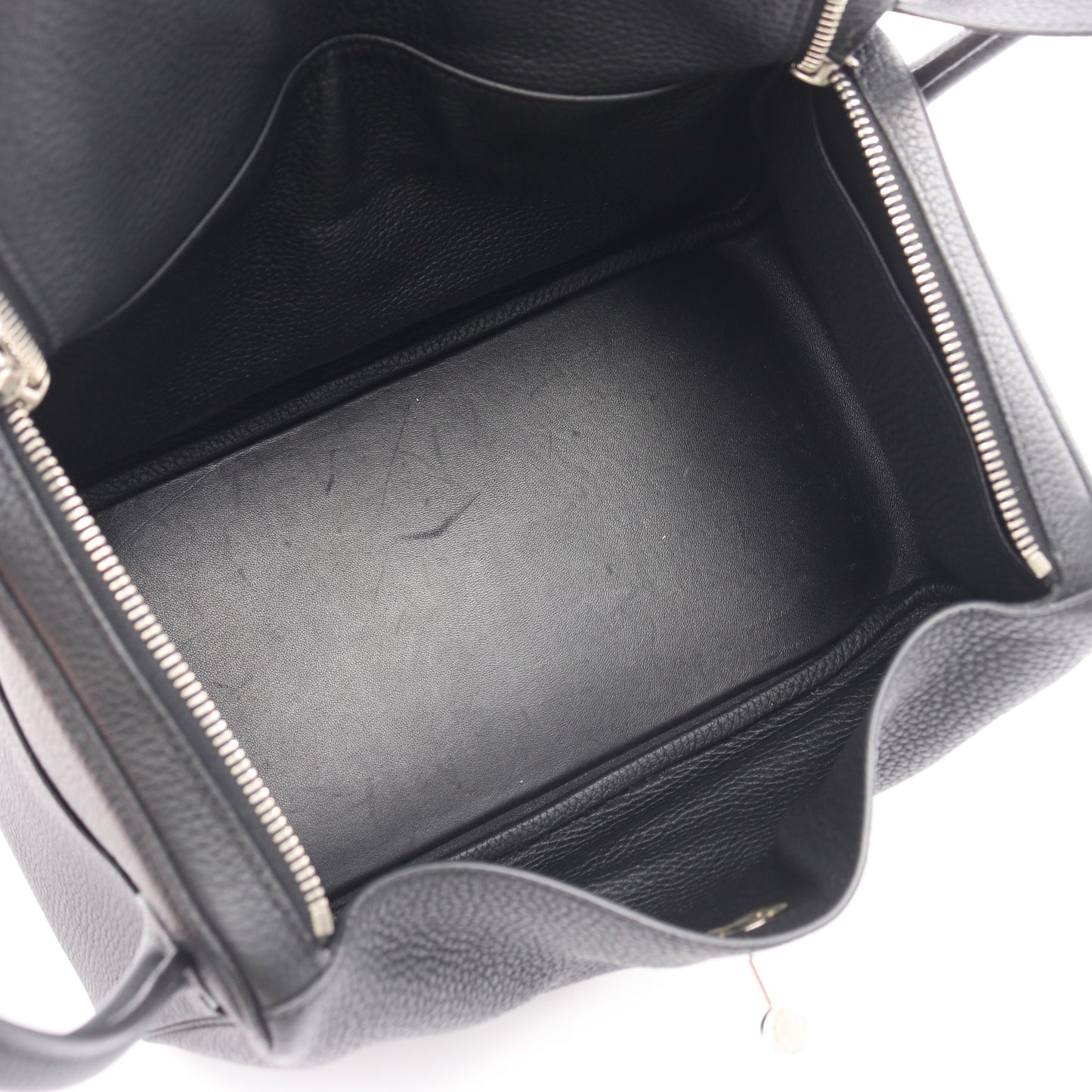 リンディ30 ショルダーバッグ トリヨンクレマンス ブラック シルバー金具 X刻印 エルメス バッグ HERMES