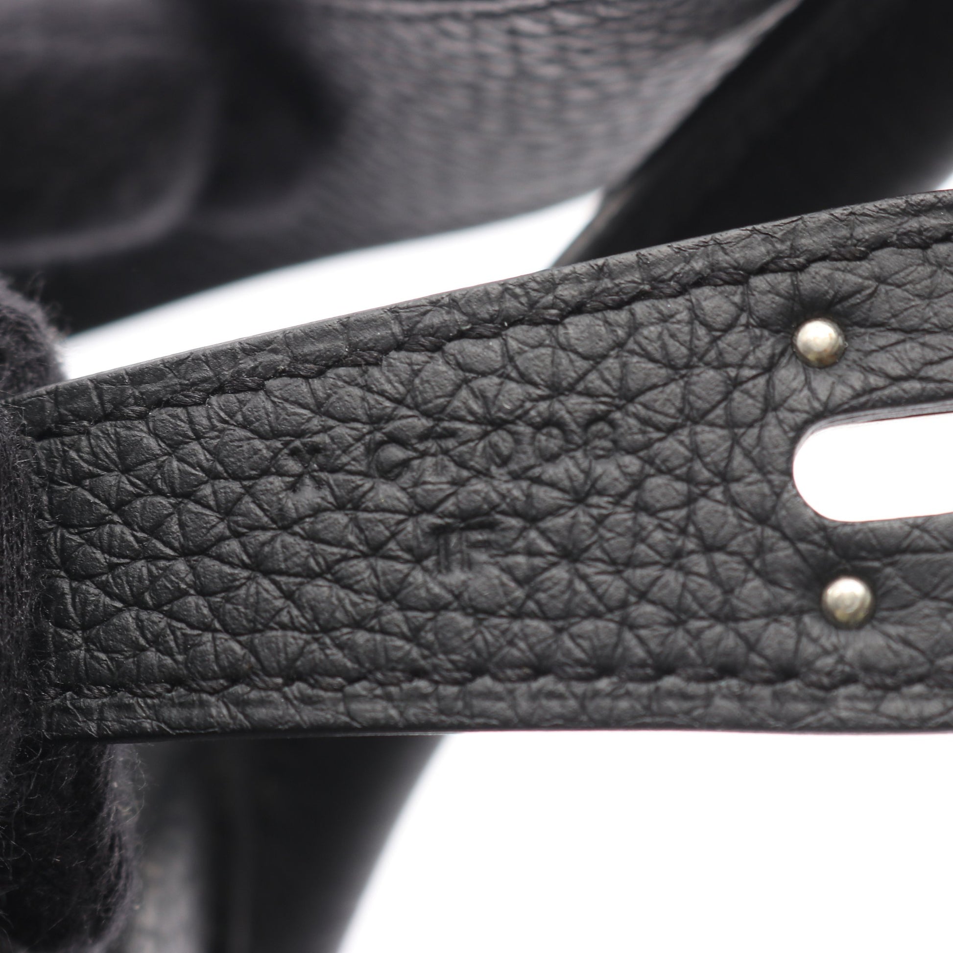 リンディ30 ショルダーバッグ トリヨンクレマンス ブラック シルバー金具 X刻印 エルメス バッグ HERMES