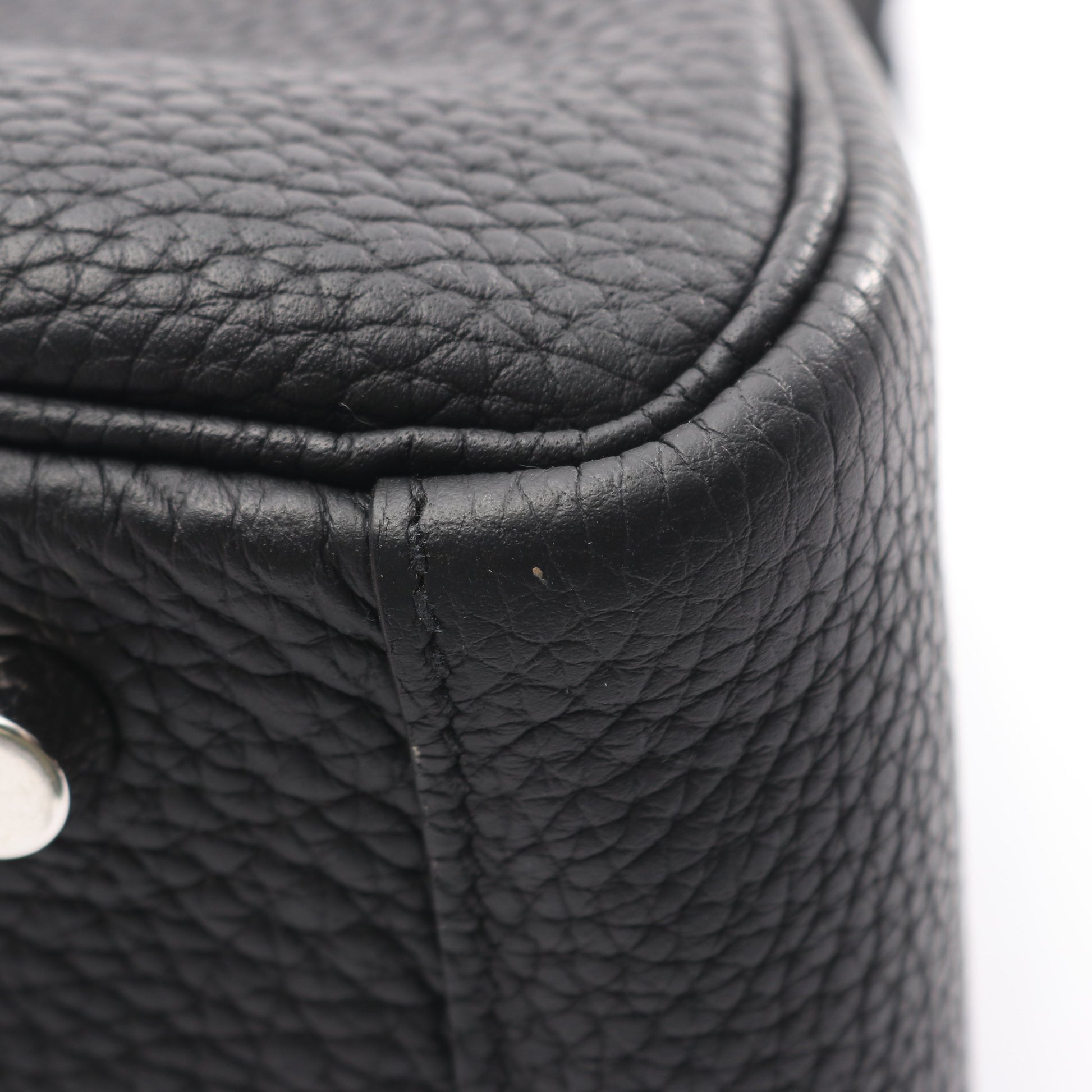 リンディ30 ショルダーバッグ トリヨンクレマンス ブラック シルバー金具 X刻印 エルメス バッグ HERMES