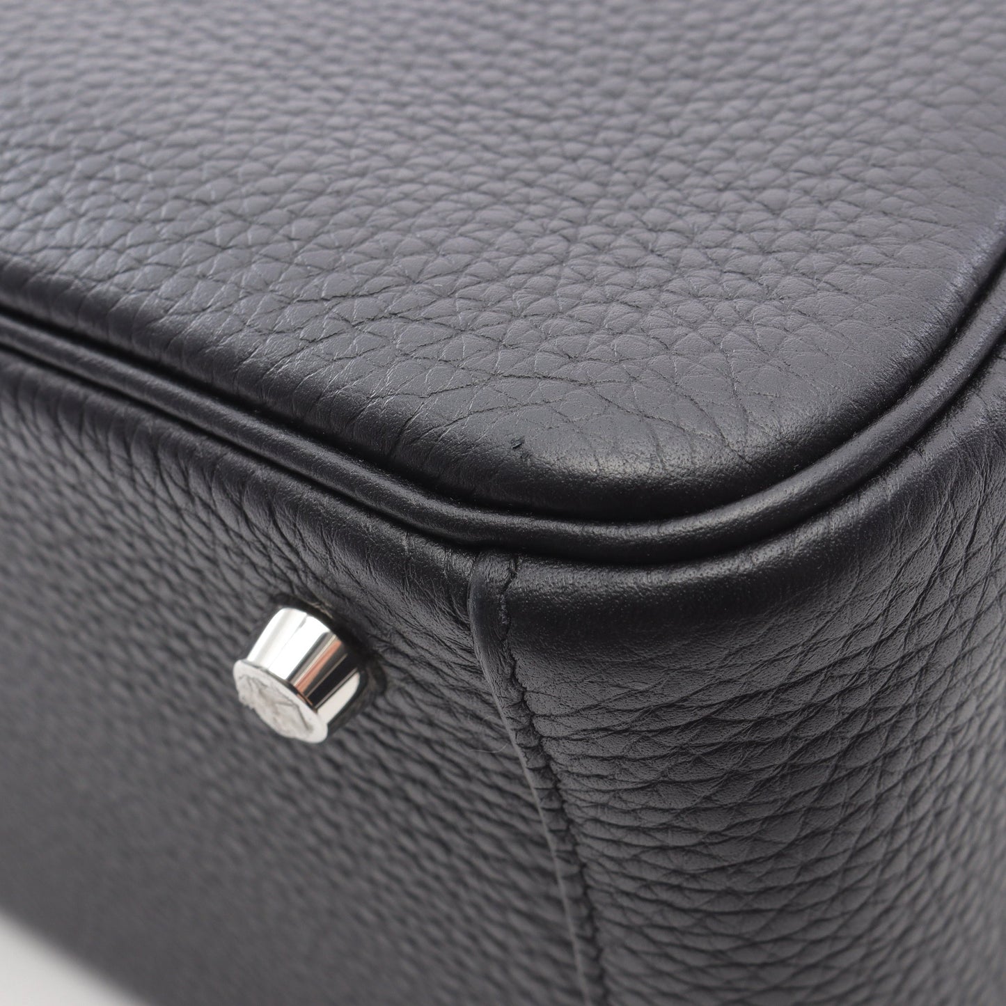 リンディ26 ショルダーバッグ トリヨンクレマンス ブラック シルバー金具 B刻印 エルメス バッグ HERMES
