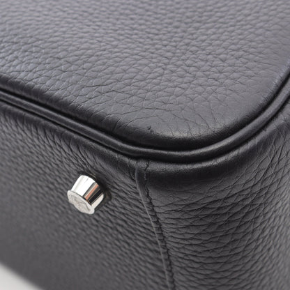 リンディ26 ショルダーバッグ トリヨンクレマンス ブラック シルバー金具 B刻印 エルメス バッグ HERMES