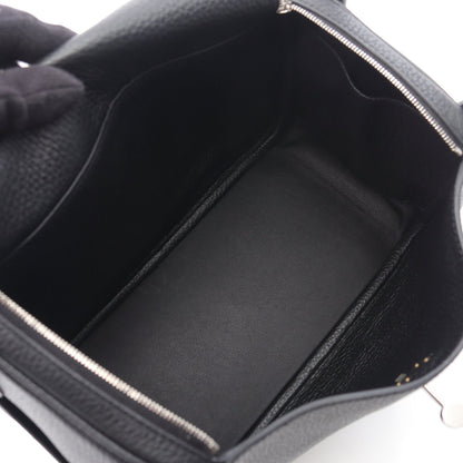 リンディ26 ショルダーバッグ トリヨンクレマンス ブラック シルバー金具 B刻印 エルメス バッグ HERMES