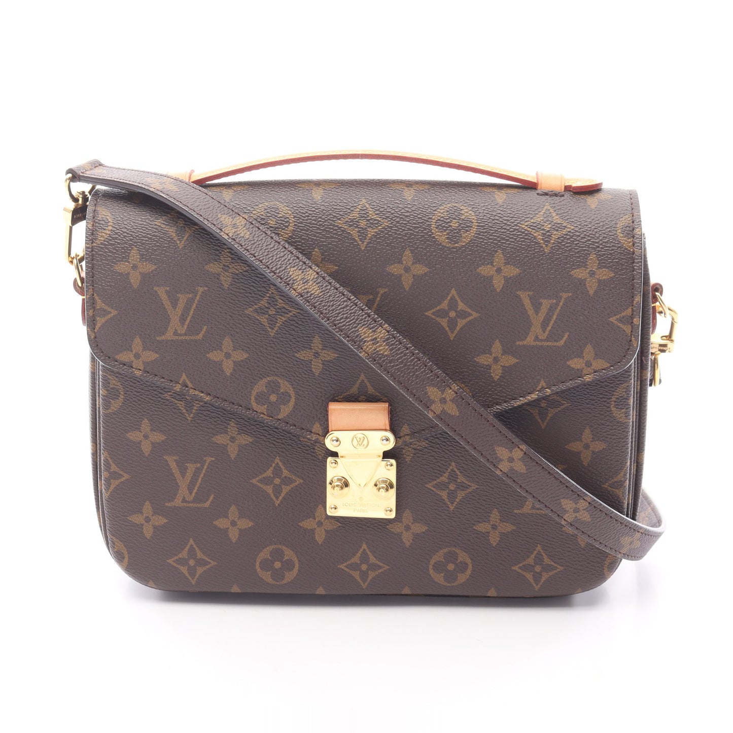ポシェット メティス MM モノグラム ハンドバッグ PVC レザー ブラウン 2WAY ルイヴィトン バッグ LOUIS VUITTON