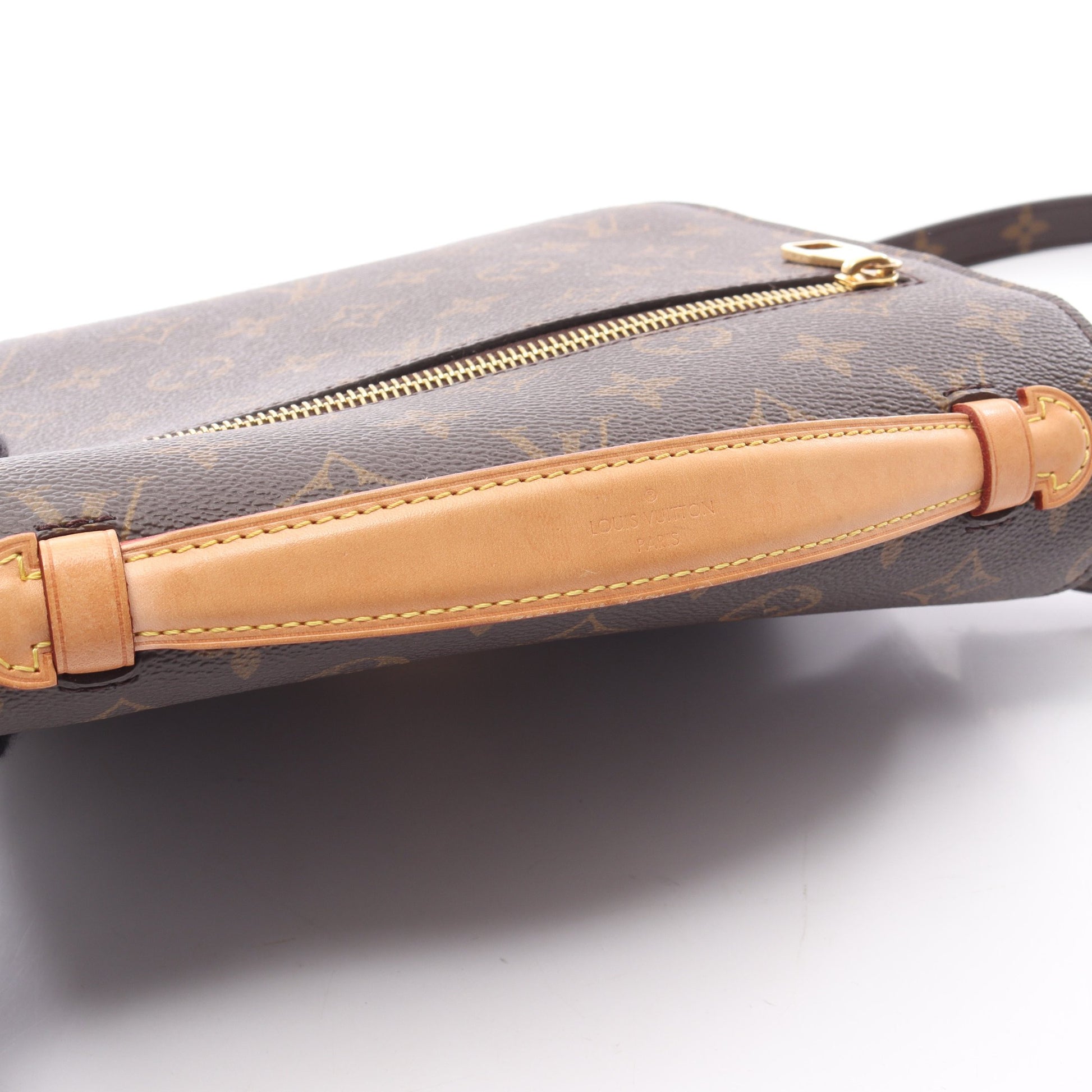 ポシェット メティス MM モノグラム ハンドバッグ PVC レザー ブラウン 2WAY ルイヴィトン バッグ LOUIS VUITTON