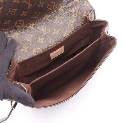ポシェット メティス MM モノグラム ハンドバッグ PVC レザー ブラウン 2WAY ルイヴィトン バッグ LOUIS VUITTON