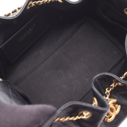 シャネル25 スモール チェーンショルダーバッグ キャビアスキン ブラック ゴールド金具 シャネル バッグ CHANEL