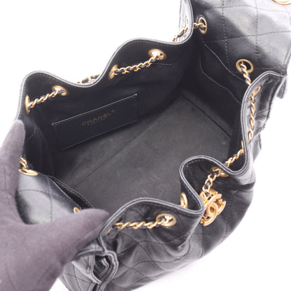 シャネル25 スモール チェーンショルダーバッグ キャビアスキン ブラック ゴールド金具 シャネル バッグ CHANEL