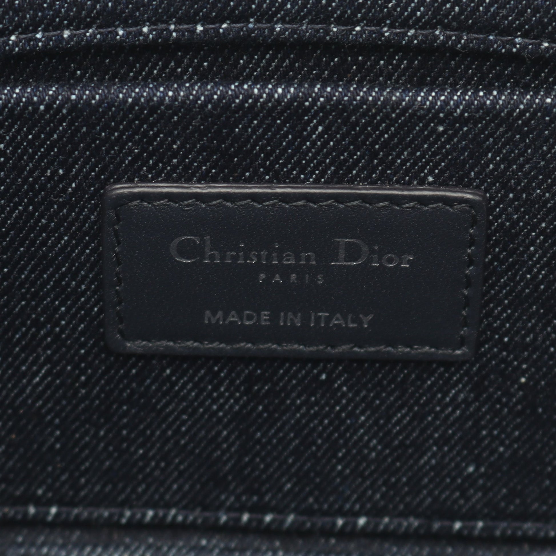 Lady D-Joy ミディアム ハンドバッグ デニム インディゴブルー 3 クリスチャンディオール バッグ Christian Dior