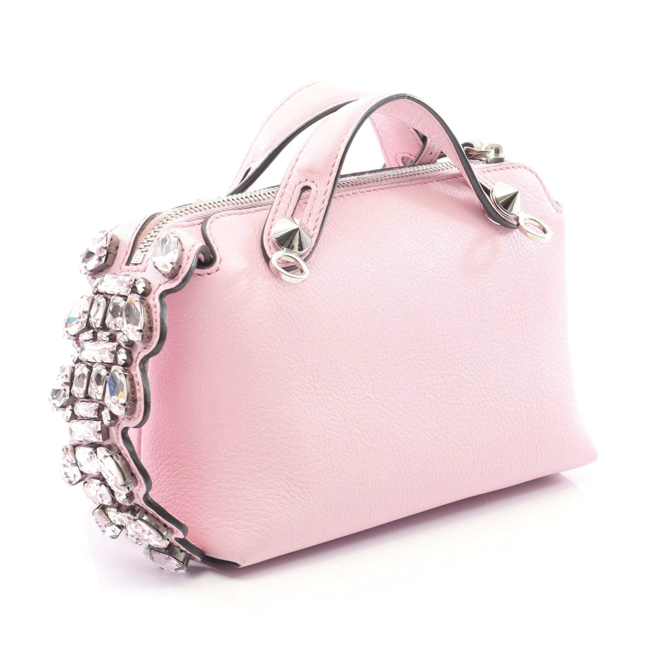 FENDI バイザウェイ チャーム ハンドバッグ ピンク FENDI バイザウェイ チャーム ハンドバッグ ピンク ピンク系 FENDI BY
