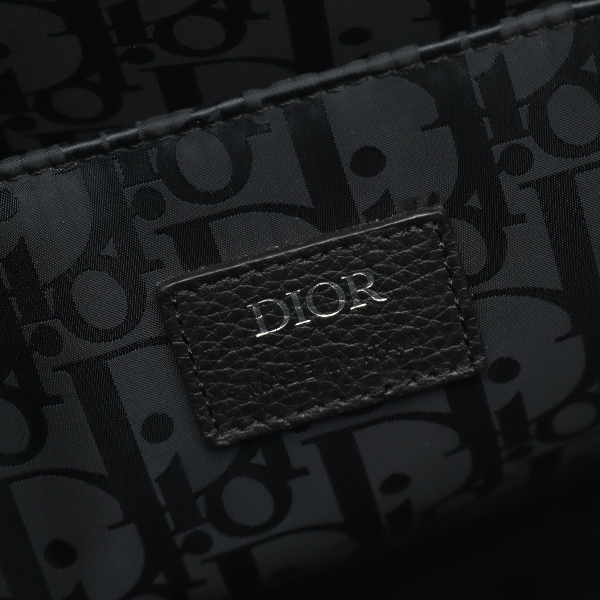 SAFARI サファリ ショルダーバッグ トートバッグ レザー ブラック クリスチャンディオール バッグ Christian Dior