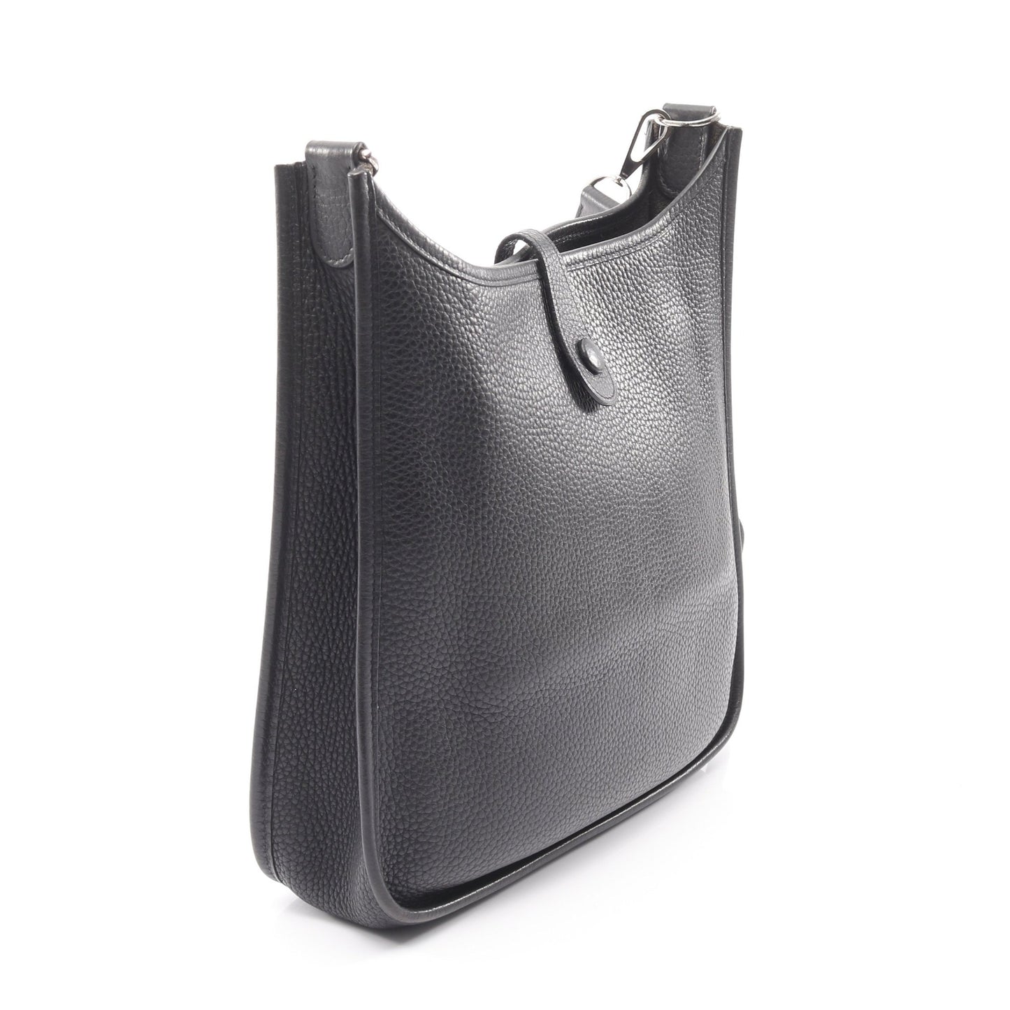 エヴリン 1 アン PM ショルダーバッグ トリヨンクレマンス ブラック シルバー金具 □K刻印 エルメス バッグ HERMES