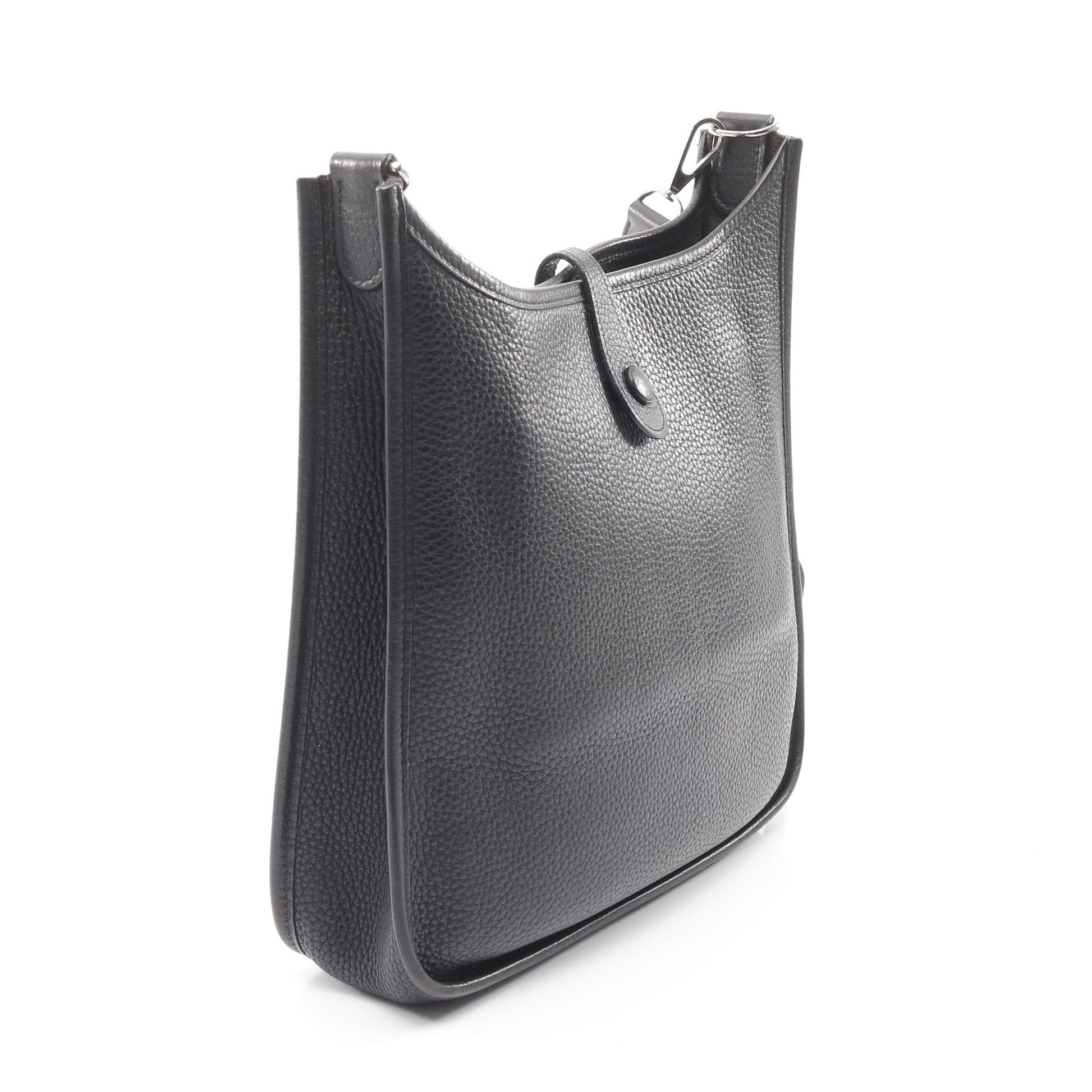 エヴリン 1 アン PM ショルダーバッグ トリヨンクレマンス ブラック シルバー金具 □K刻印 エルメス バッグ HERMES