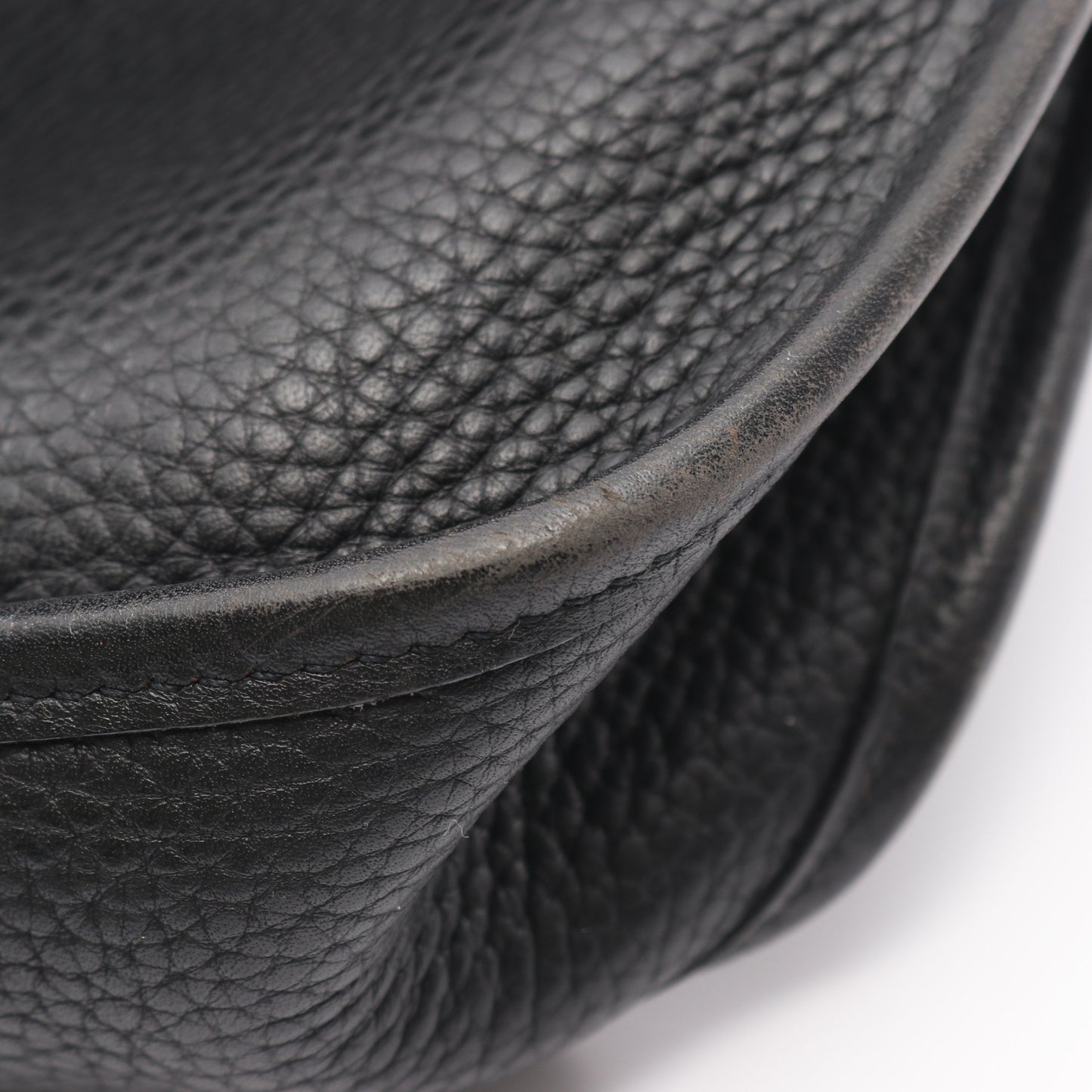 エヴリン 1 アン PM ショルダーバッグ トリヨンクレマンス ブラック シルバー金具 □K刻印 エルメス バッグ HERMES