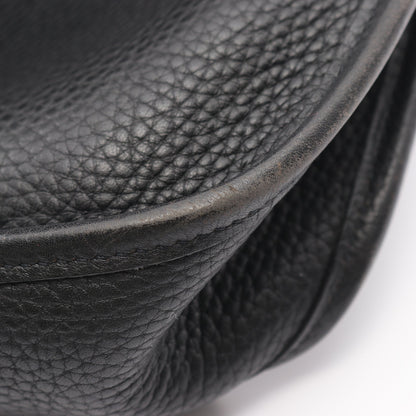 エヴリン 1 アン PM ショルダーバッグ トリヨンクレマンス ブラック シルバー金具 □K刻印 エルメス バッグ HERMES