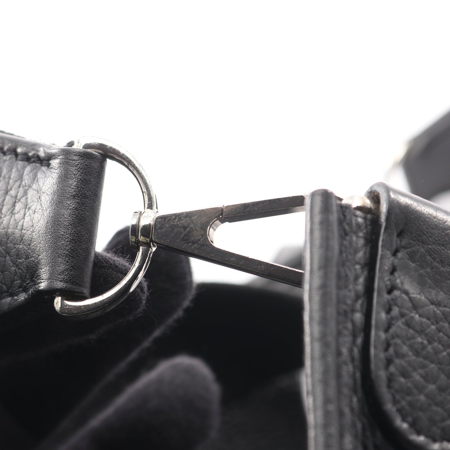 エヴリン 1 アン PM ショルダーバッグ トリヨンクレマンス ブラック シルバー金具 □K刻印 エルメス バッグ HERMES