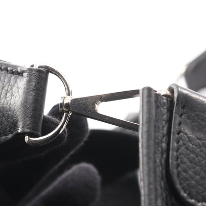 エヴリン 1 アン PM ショルダーバッグ トリヨンクレマンス ブラック シルバー金具 □K刻印 エルメス バッグ HERMES