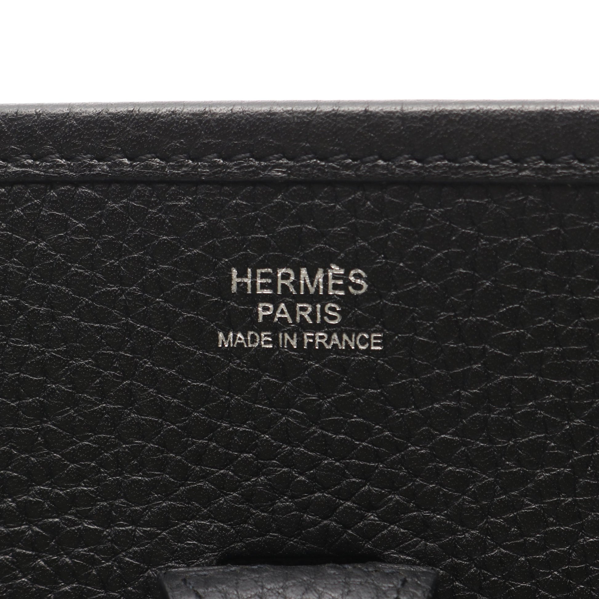 エヴリン 1 アン PM ショルダーバッグ トリヨンクレマンス ブラック シルバー金具 □K刻印 エルメス バッグ HERMES