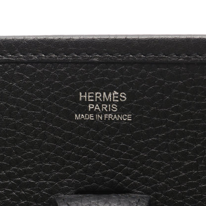 エヴリン 1 アン PM ショルダーバッグ トリヨンクレマンス ブラック シルバー金具 □K刻印 エルメス バッグ HERMES