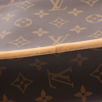 ソローニュ モノグラム ショルダーバッグ PVC レザー ブラウン ルイヴィトン バッグ LOUIS VUITTON