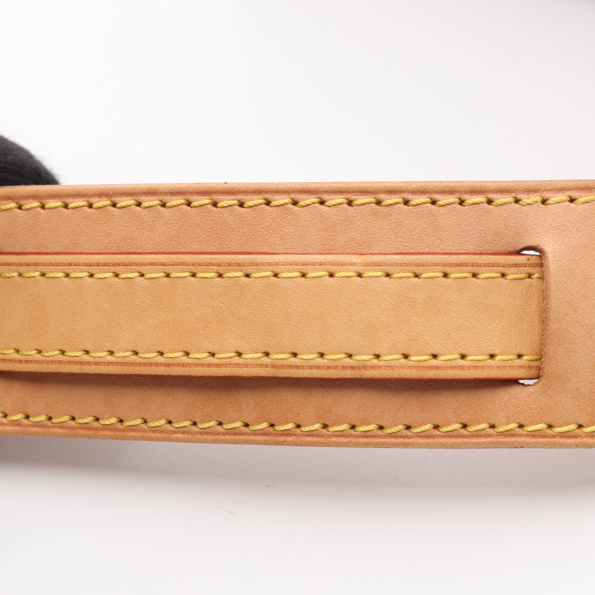 ソローニュ モノグラム ショルダーバッグ PVC レザー ブラウン ルイヴィトン バッグ LOUIS VUITTON