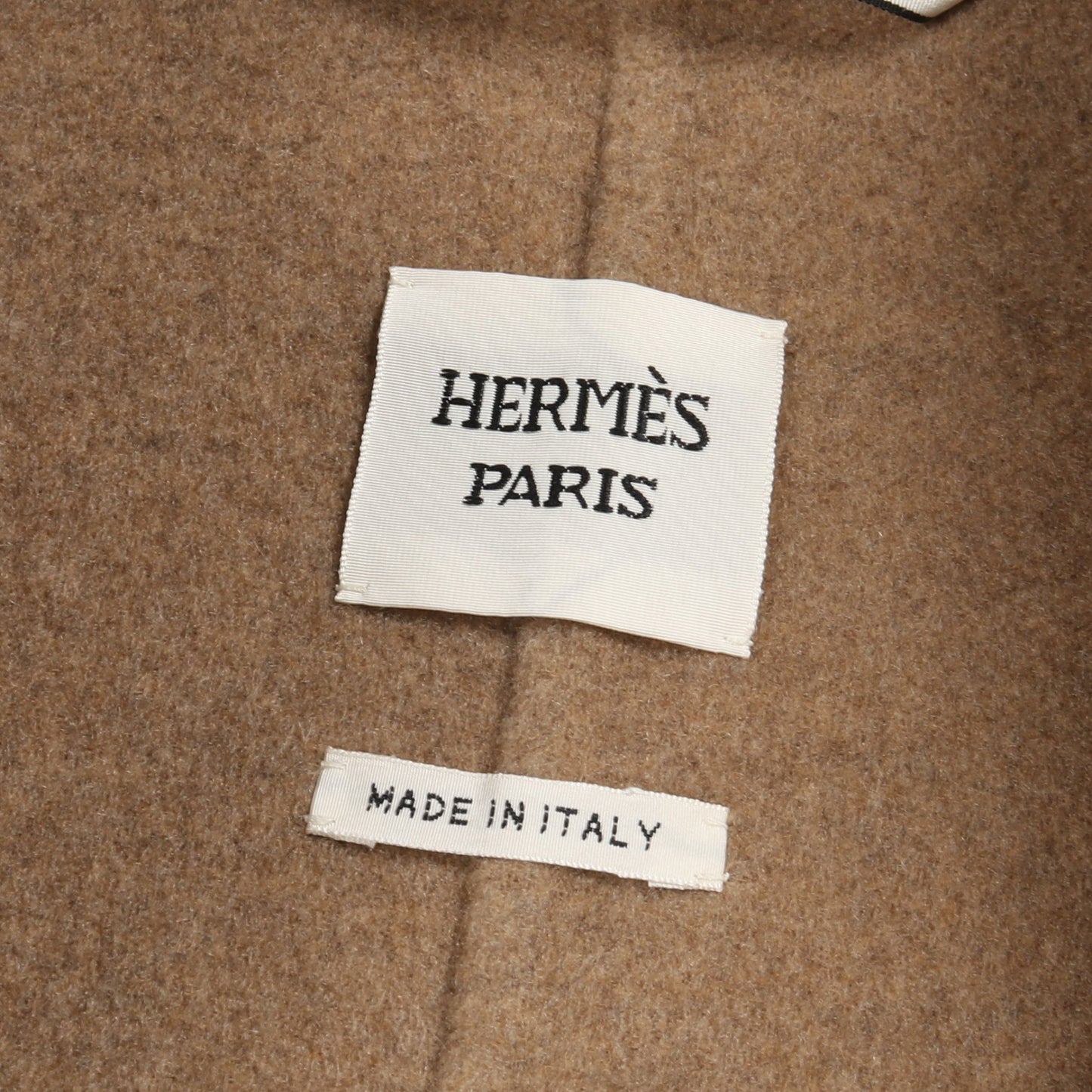 コート カシミヤ ベージュ エルメス アウター HERMES