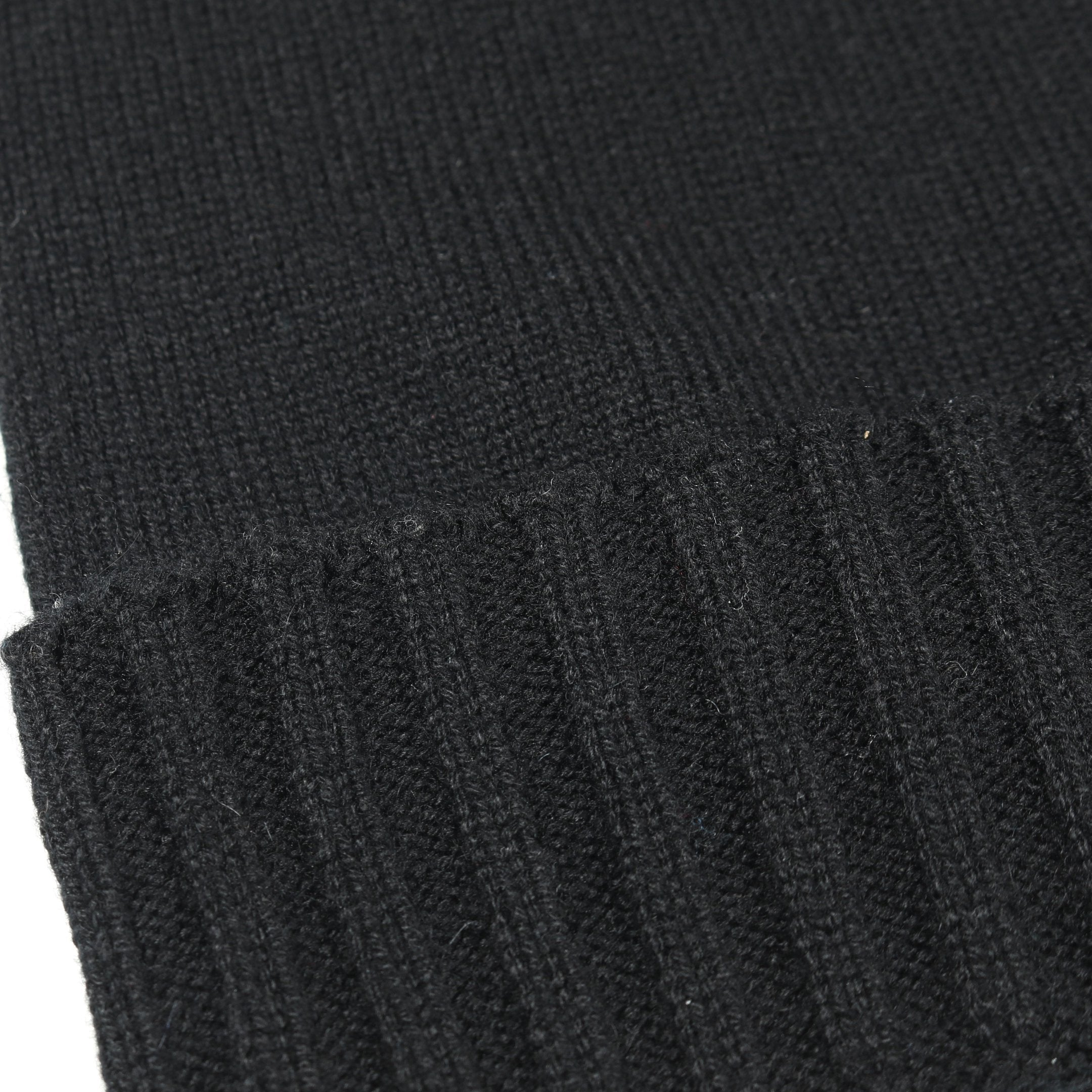 ニットワンピース Vネック カシミヤ ブラック エルメス – RECLO