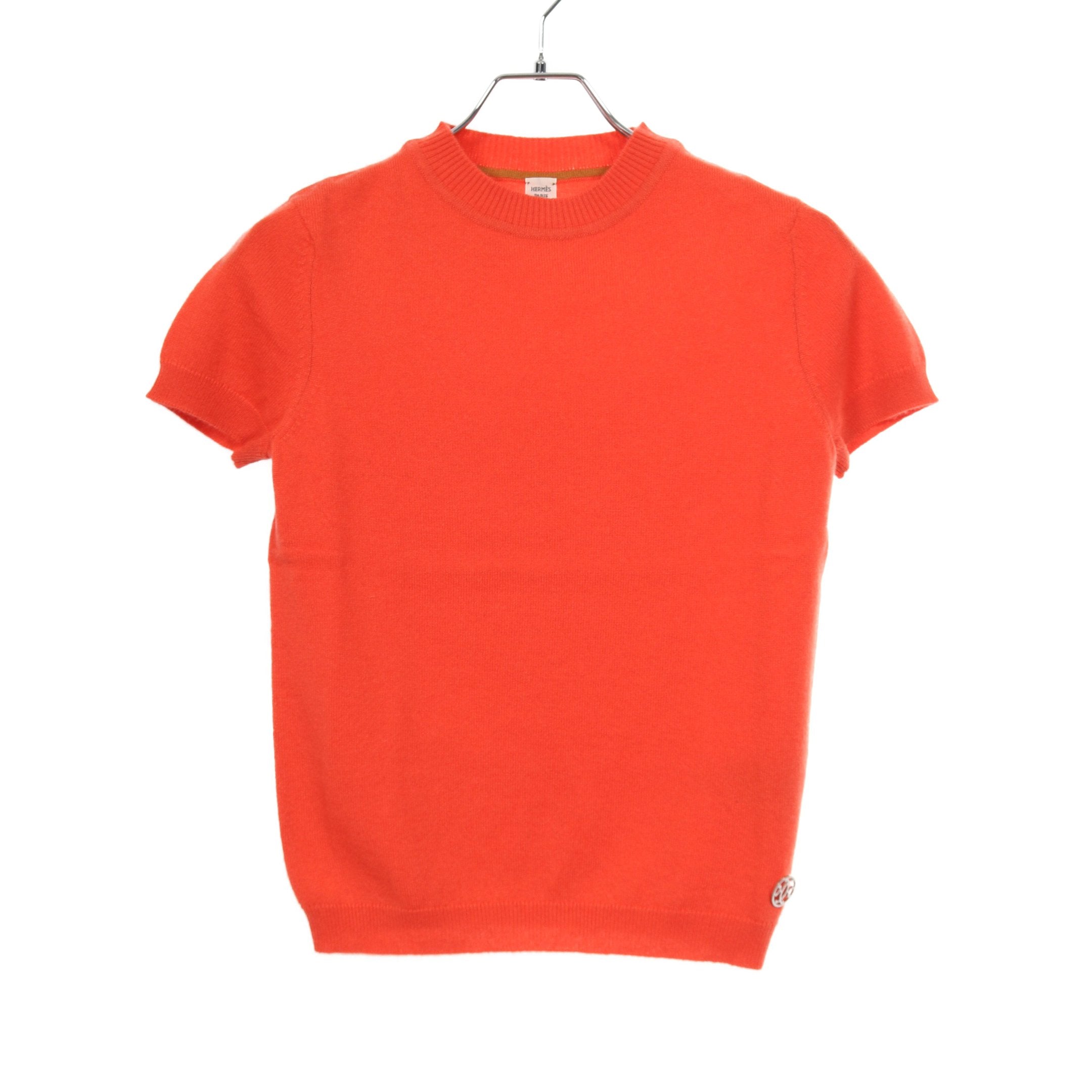 セ*ラ様 エルメス　半袖ニット 中古・古着通販】HERMES (エルメス) 宮延の馬具/半袖ニット ブラック