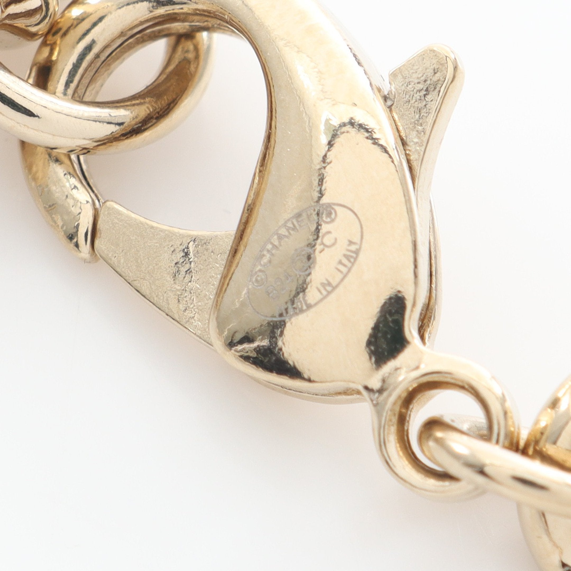 ココマーク チェーン ネックレス GP ゴールド マルチカラー B24C