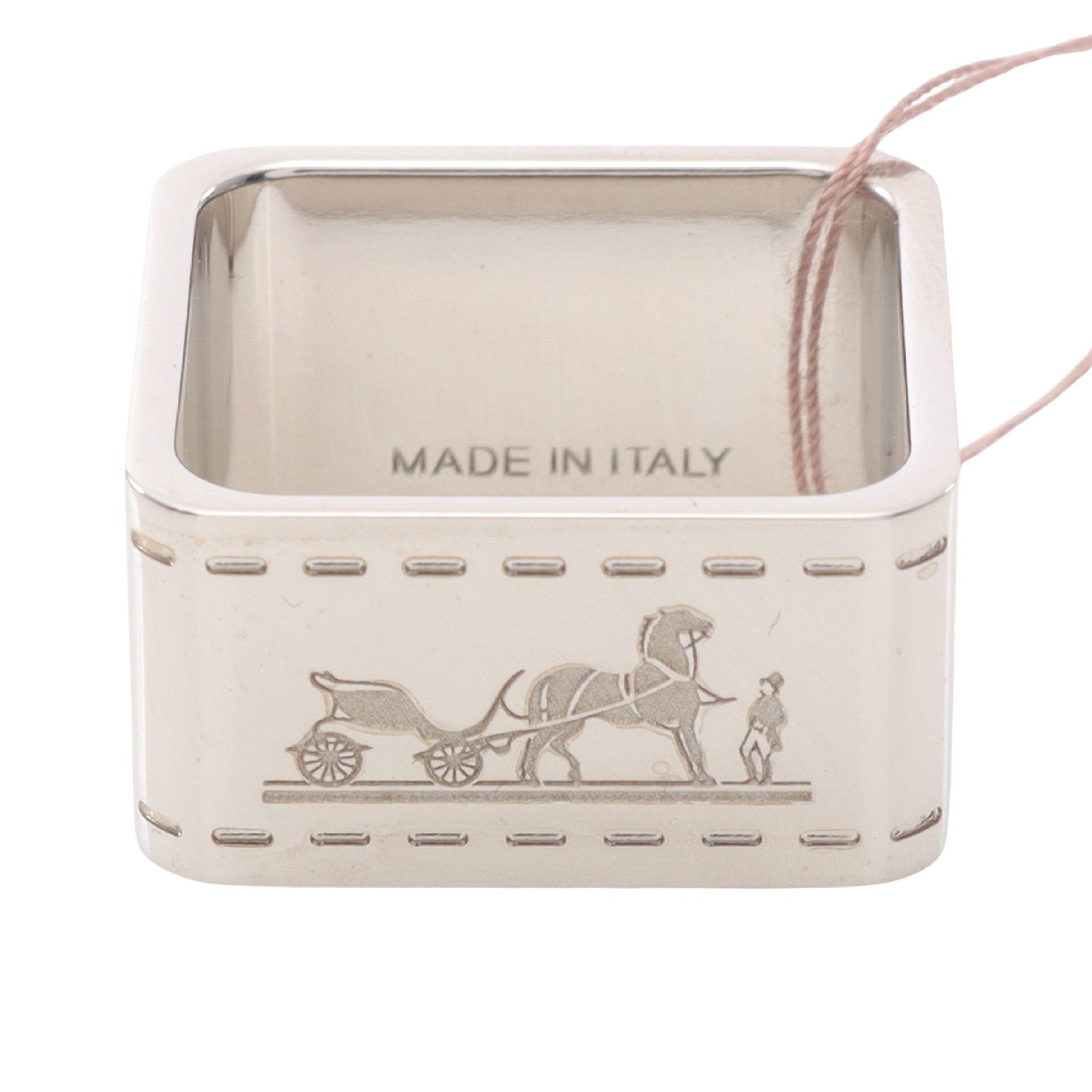 ボルデュック 90 スカーフリング シルバー エルメス – RECLO