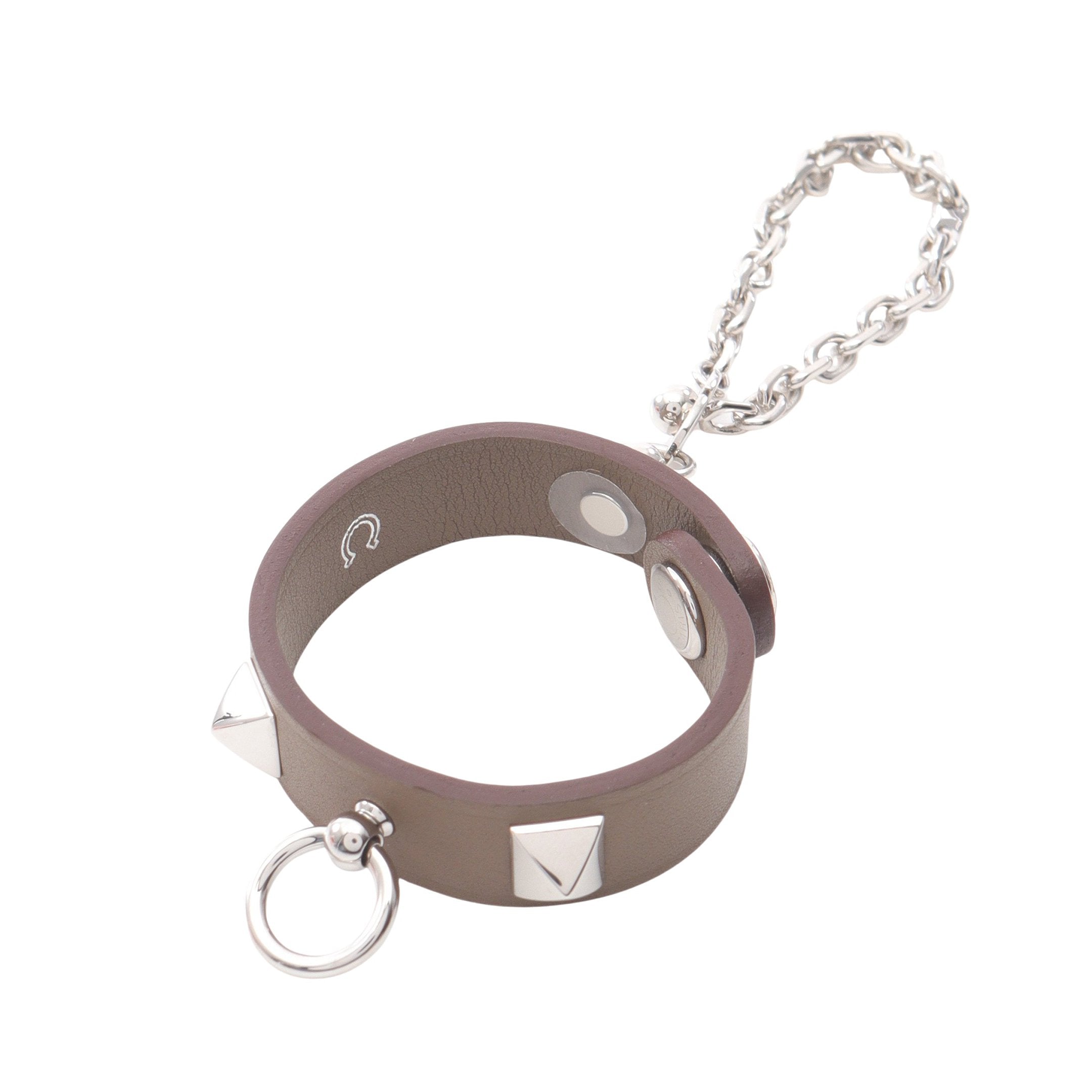 リヴァル エトゥープ グローブホルダー レザー グレーベージュ