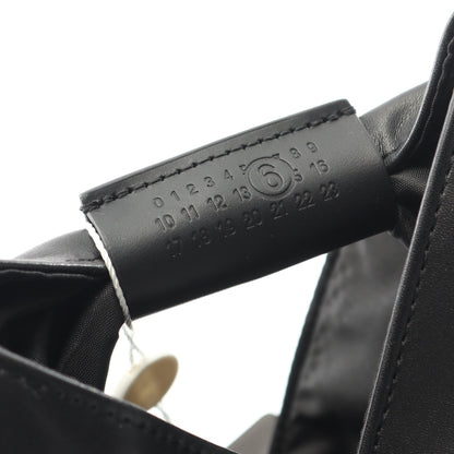 JAPANESE ジャパニーズ ショルダーバッグ フェイクレザー レザー ブラック 2WAY エムエムシックスメゾンマルジェラ