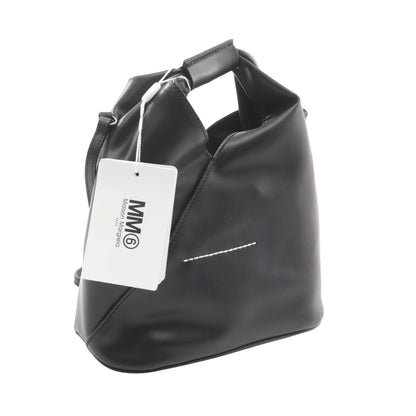 JAPANESE ジャパニーズ ショルダーバッグ フェイクレザー レザー ブラック 2WAY エムエムシックスメゾンマルジェラ