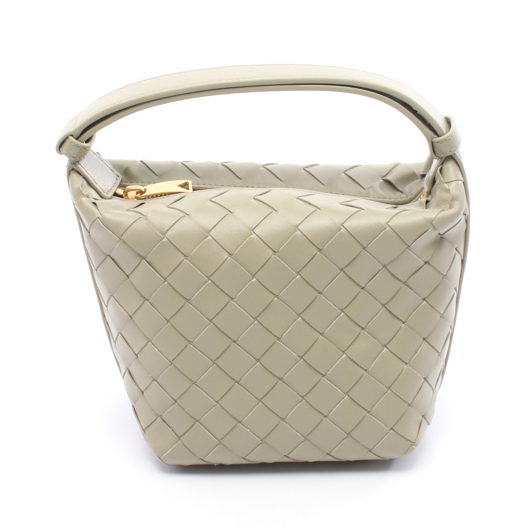 む*ん様 ボッテガヴェネタ　ボディバッグ イントレチャート オールレザー　グリー BOTTEGA VENETA（ボッテガ・ヴェネタ） ボディバッグ 755569 V1EC3
