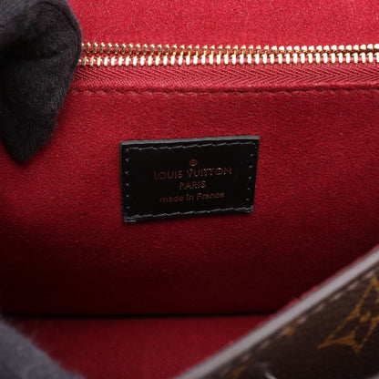 パッシー モノグラム チェーンショルダーバッグ PVC レザー ブラウン ブラック ルイヴィトン バッグ LOUIS VUITTON