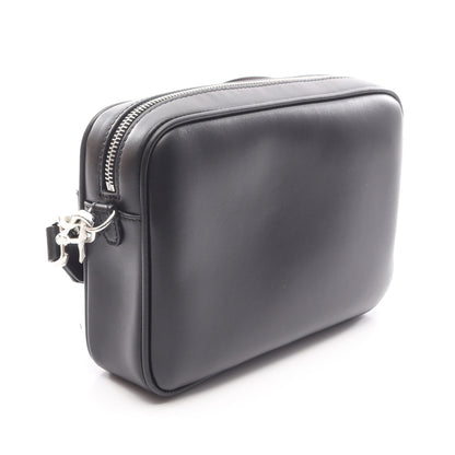 スクエアFF カメラケース ズッカ ショルダーバッグ PVC レザー ブラック グレー フェンディ バッグ FENDI