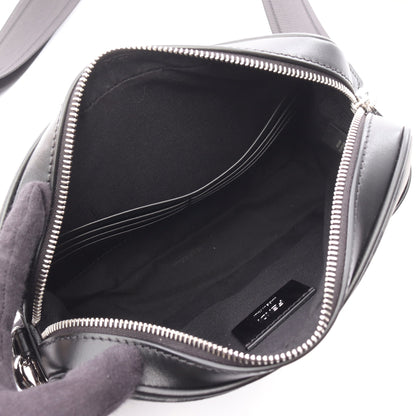 スクエアFF カメラケース ズッカ ショルダーバッグ PVC レザー ブラック グレー フェンディ バッグ FENDI