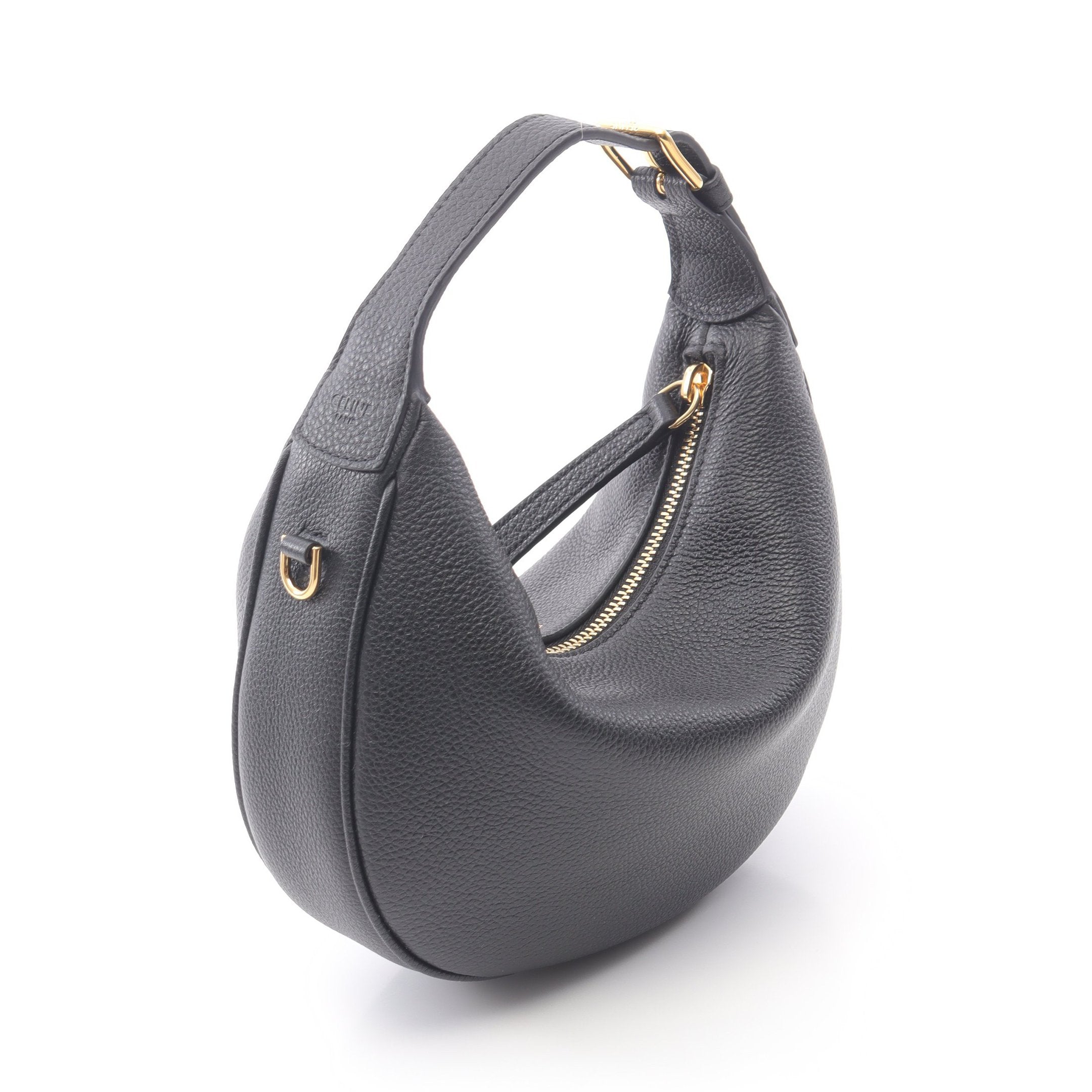 ■ CELINE（セリーヌ）良品 / レザー / ハンドバッグ/ブラック CELINE セリーヌ ハンドバッグ/MEDIUM AVA TRIOMPHE アヴァ レディース