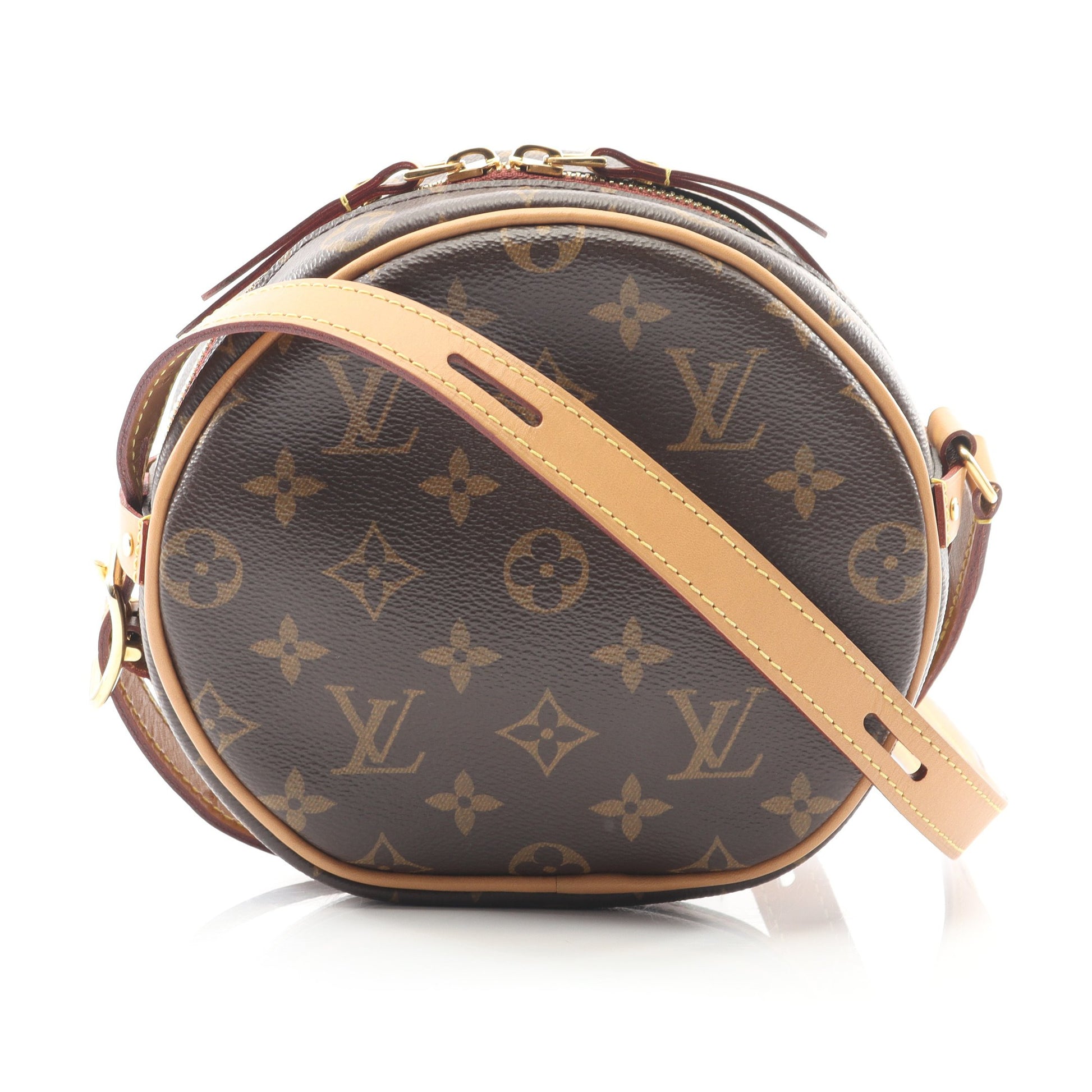 ボワット シャポー スープルPM モノグラム ショルダーバッグ PVC レザー ブラウン ルイヴィトン バッグ LOUIS VUITTON