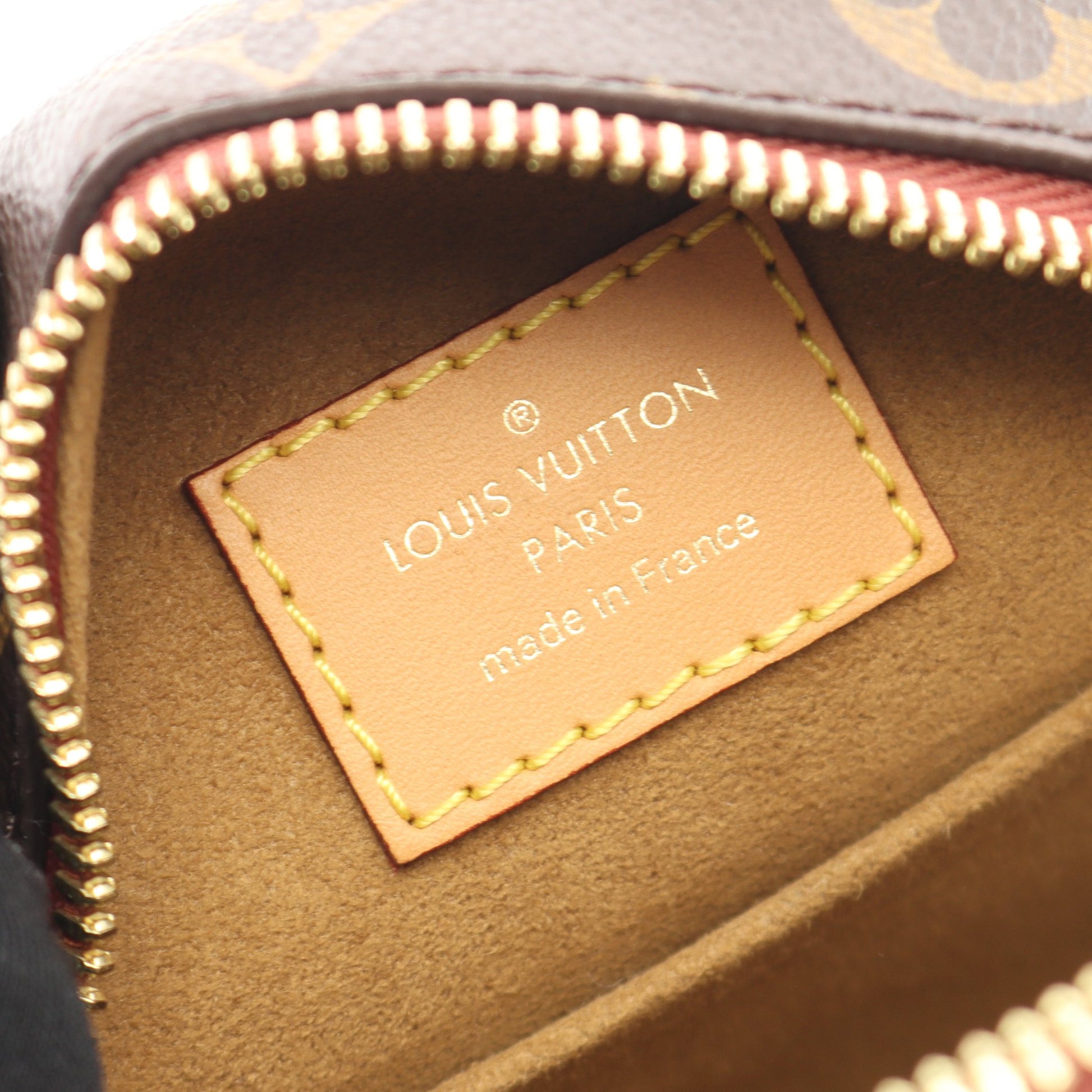 ボワット シャポー スープルPM モノグラム ショルダーバッグ PVC レザー ブラウン ルイヴィトン バッグ LOUIS VUITTON