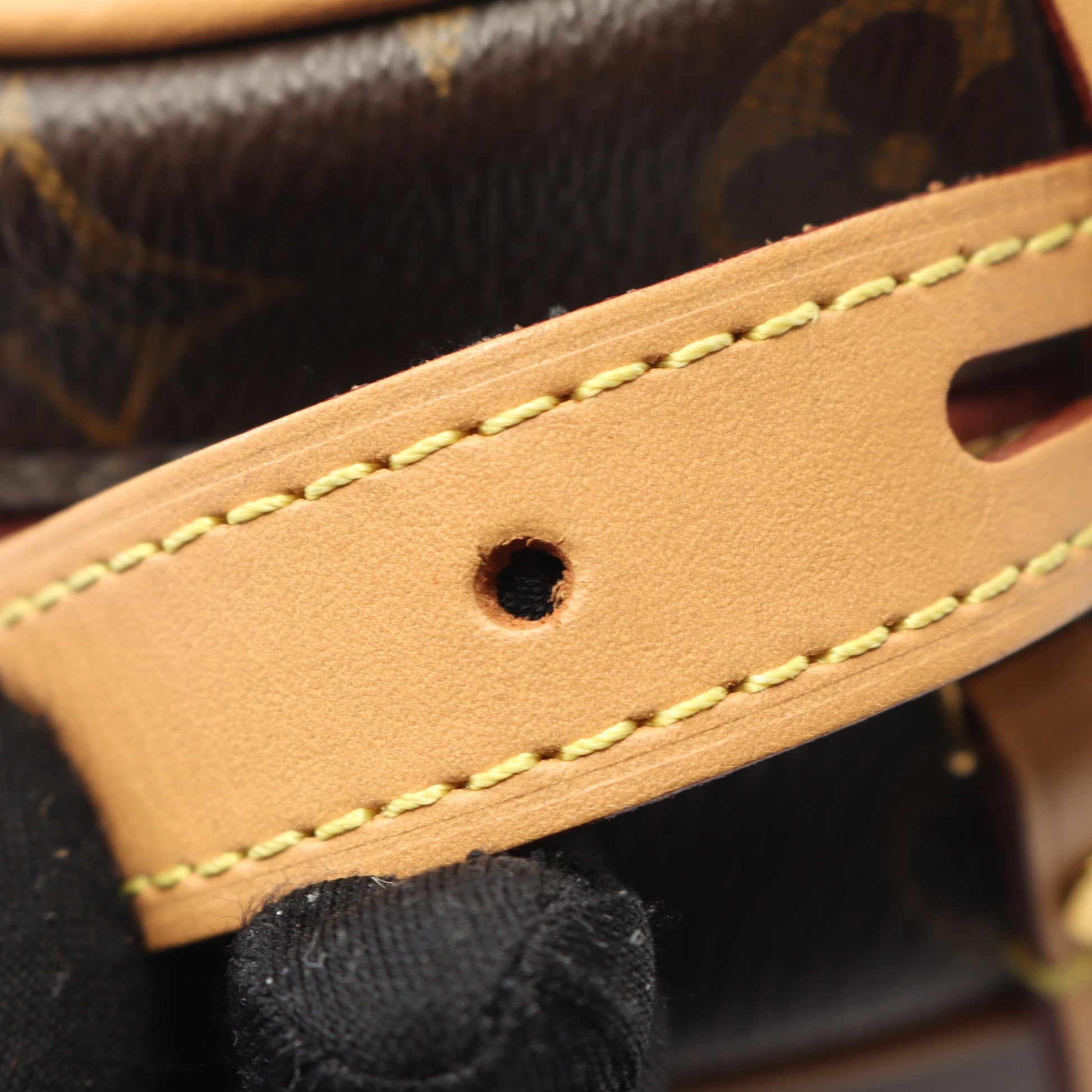 ボワット シャポー スープルPM モノグラム ショルダーバッグ PVC レザー ブラウン ルイヴィトン バッグ LOUIS VUITTON