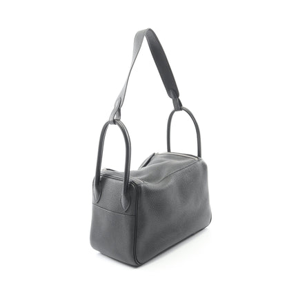 リンディ26 ショルダーバッグ トリヨンクレマンス ブラック シルバー金具 U刻印 エルメス バッグ HERMES