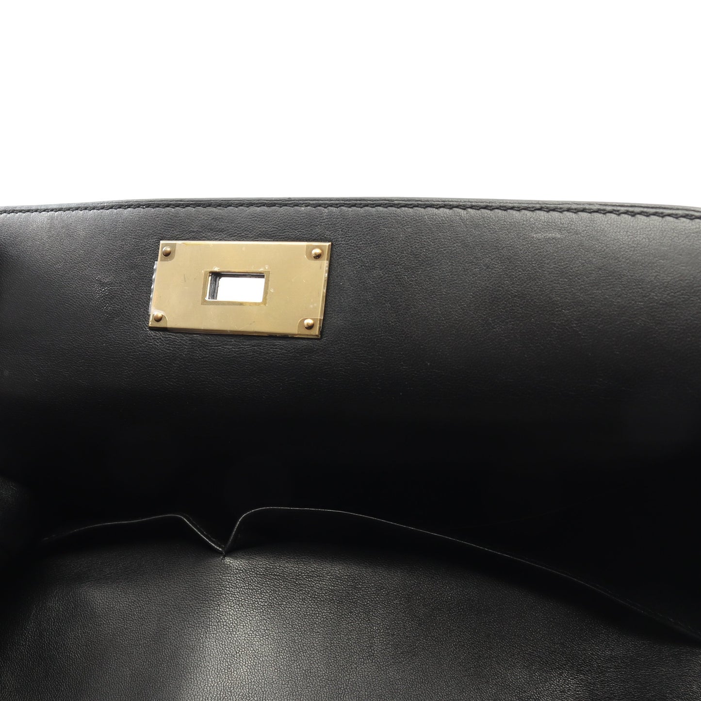 ツールボックス26 ハンドバッグ エバーカラー ブラック ゴールド金具 2WAY C刻印 エルメス バッグ HERMES