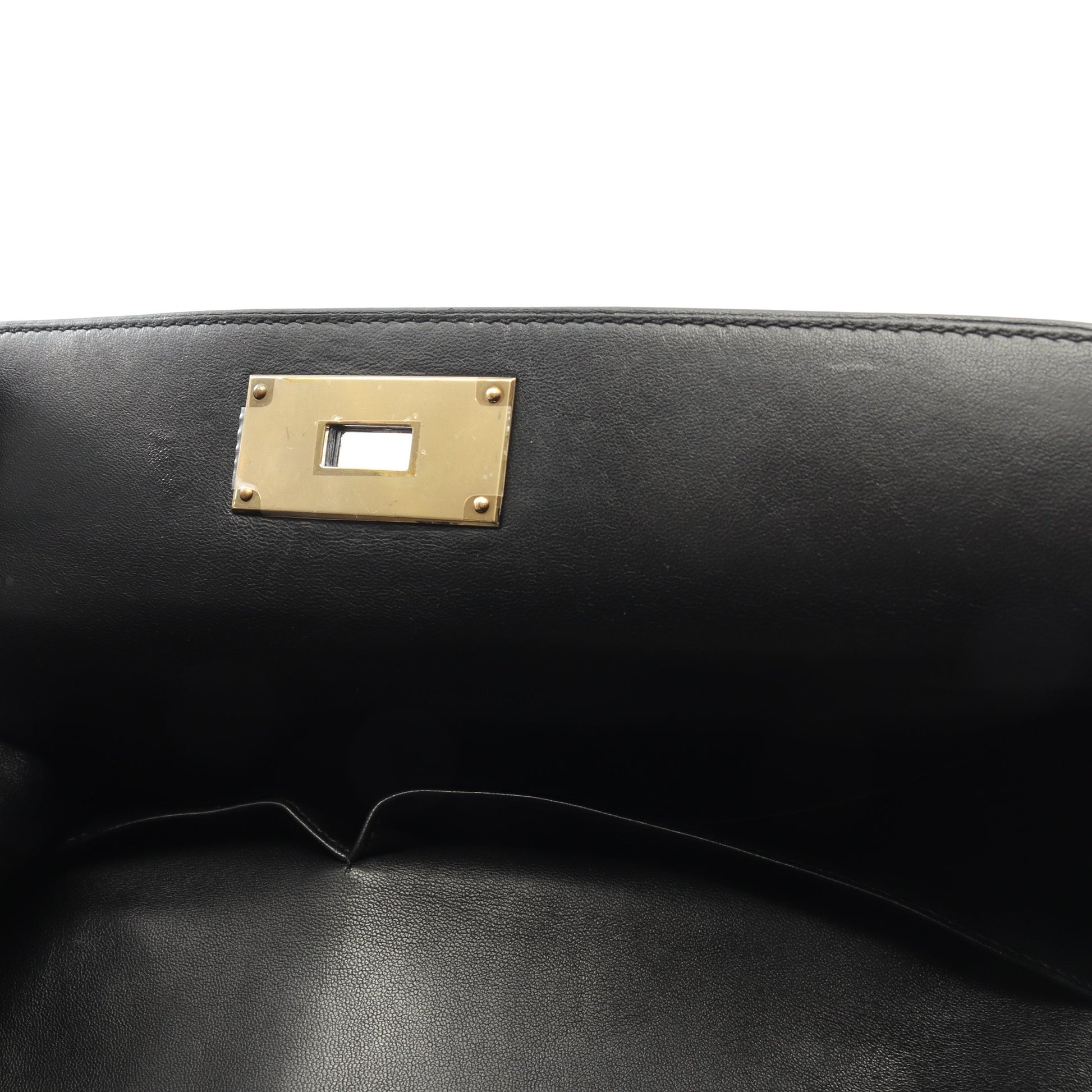 ツールボックス26 ハンドバッグ エバーカラー ブラック ゴールド金具 2WAY C刻印 エルメス バッグ HERMES