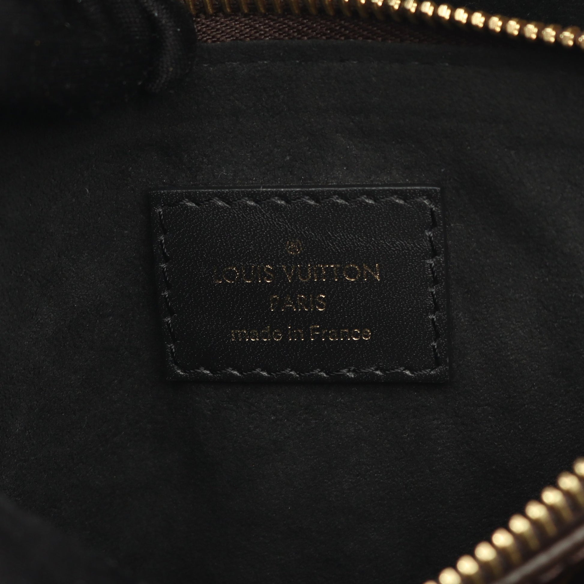 フラワー トート モノグラム ノワール ハンドバッグ PVC レザー ブラウン ブラック 2WAY ルイヴィトン バッグ LOUIS VUITTON