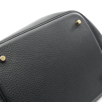 ピコタンロックMM ハンドバッグ トリヨンクレマンス ブラック ゴールド金具 U刻印 エルメス バッグ HERMES